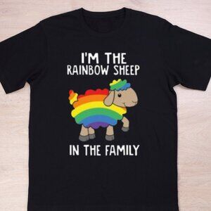 I_m The Rainbow Sheep In The Family Shirt, Gay Lesbian Pride Shirt, Lgbt Shirt